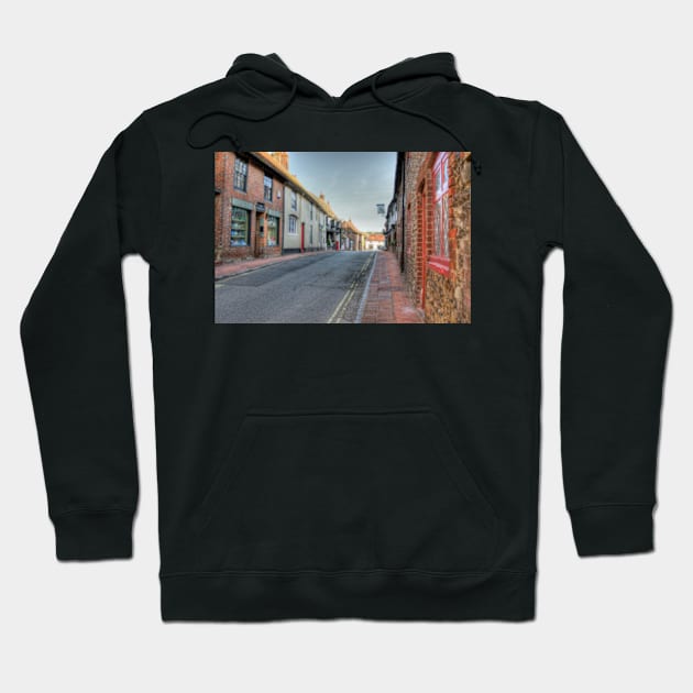 Alfriston High Street, Sussex Hoodie by Avalinart